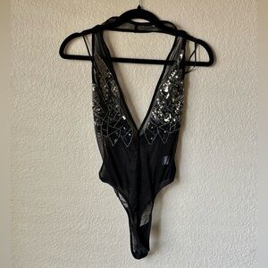 Nasty gal sequin bodysuit